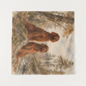 Ierse Setter Wandkleed (Voorkant (horizontaal))