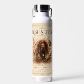 Ierse Setter Waterfles (Voorkant)