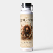 Ierse Setter Waterfles (Achterkant)