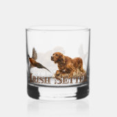 Ierse Setter Whisky Glas (Achterkant)