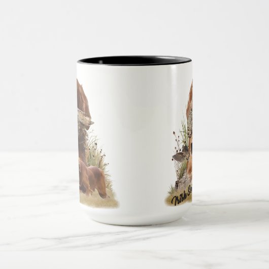 Ierse Setter, Woodcock jagen, Art Mok (Midden)