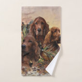 Ierse Setters met fazanten - Passion Hunt Bad Handdoek (Handdoek)