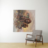 Ierse Setters met fazanten - Passion Hunt Wandkleed (In Situ (horizontaal))