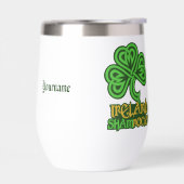 Ierse Shamrock aangepaste naam (Links)