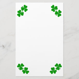 Ierse Shamrock Briefpapier