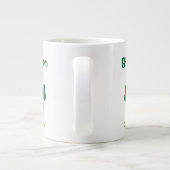 Ierse Shamrock Bruidsjonker Persoonlijke Mok (Achterkant)