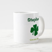 Ierse Shamrock Bruidsjonker Persoonlijke Mok (Voorkant rechts)