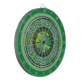 Ierse shamrock dartbord (Voorkant Links)