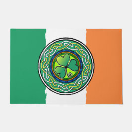 Ierse shamrock deurmat
