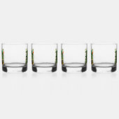 Ierse Shamrock en vlag St. Patrick's Day Whisky Glas (Links)