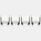 Ierse Shamrock en vlag St. Patrick's Day Whisky Glas (Rechts)