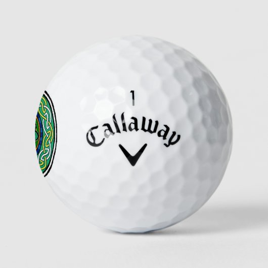 Ierse shamrock golfballen (Logo)
