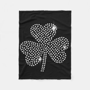 Ierse Shamrock Groene Klaver St. Patrick's Dag En Fleece Deken