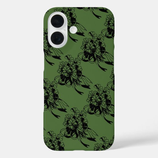 Ierse Shamrock Groene St. Patrick's Dag Case-Mate iPhone Case (Achterkant)