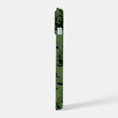 Ierse Shamrock Groene St. Patrick's Dag iPhone 15 Case (Linkerkant)