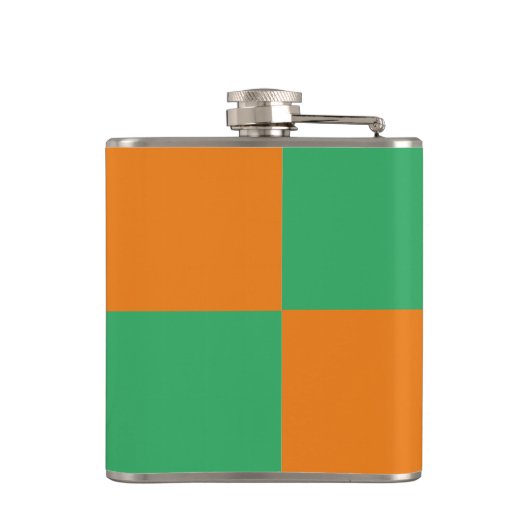 Ierse shamrock heupfles (Achterkant)