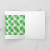 ierse Shamrock Kaart (Binnen)