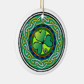Ierse shamrock keramisch ornament (Rechts)