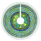 Ierse shamrock kerstboom rok (Voorkant)