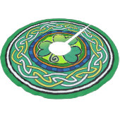 Ierse shamrock kerstboom rok (Gekanteld)