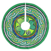 Ierse shamrock kerstboom rok (Voorkant)