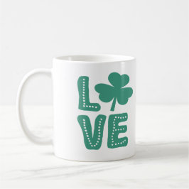 Ierse Shamrock Love St Patrick's Day Koffiemok