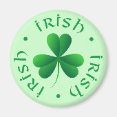 Ierse Shamrock Magnet (Voorkant)