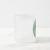 Ierse shamrock matglas koffiemok (Center)