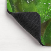 Ierse shamrock met regendruppels muismat (Hoek)