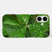 Ierse Shamrock met waterdruppels Case-Mate iPhone Case (Achterkant (horizontaal))