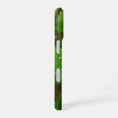 Ierse Shamrock met waterdruppels iPhone 16 Hoesje (Rechterkant)