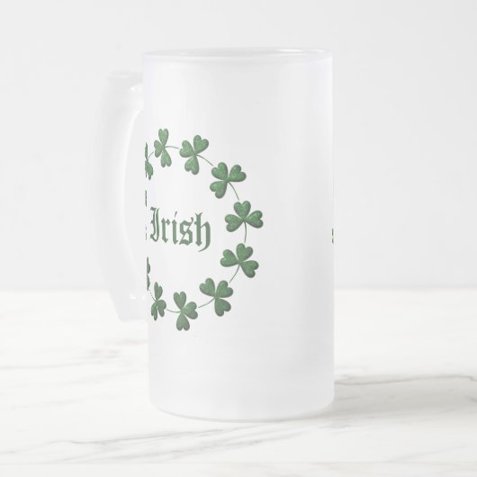 Ierse Shamrock Mok 2 (Voorkant links)
