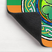 Ierse shamrock muismat (Hoek)