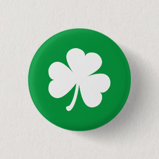  Ierse Shamrock Ronde Button 3,2 Cm