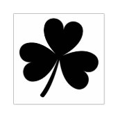 Ierse Shamrock Rubber Ink Stamp Rubberstempel (Afrduk)