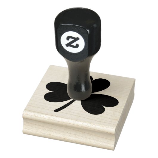 Ierse Shamrock Rubber Ink Stamp Rubberstempel (Stempel)