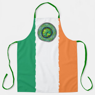 Ierse shamrock schort