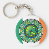 Ierse shamrock sleutelhanger (Voorkant)