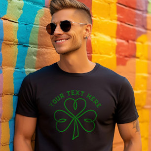 Ierse Shamrock St. Patrick's Ierse Citaat T-shirt