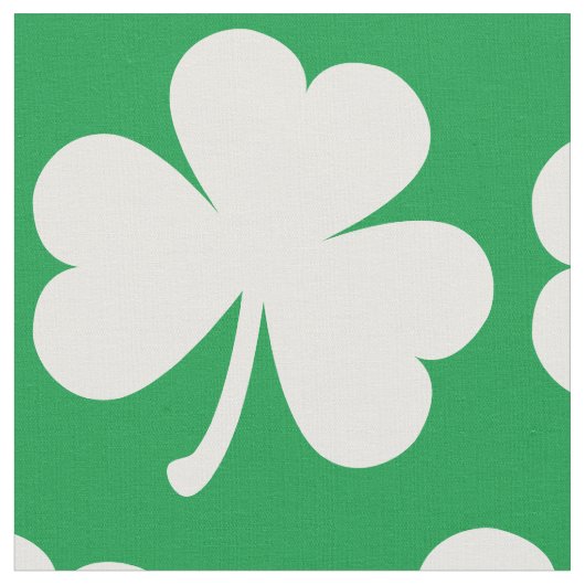 Ierse Shamrock Stof (Close Up)