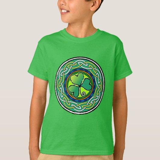 Ierse shamrock t-shirt (Voorkant)