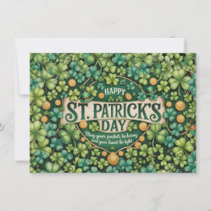 Ierse Shamrock Viering Design