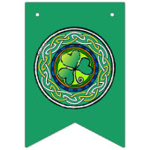 Ierse shamrock vlaggetjes (Eerste vlag)