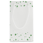 Ierse Shamrocks en Rainbow Pot Klein Cadeauzakje (Achterkant)