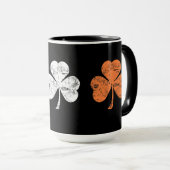Ierse Shamrocks Koffiemok Mok (Voorkant rechts)