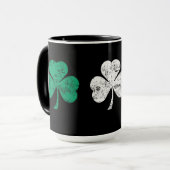 Ierse Shamrocks Koffiemok Mok (Voorkant links)