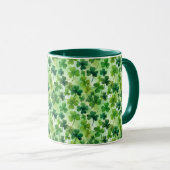 Ierse Shamrocks St. Patrick's Dag Mok (Voorkant rechts)