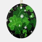 Ierse sierplant keramisch ornament (Links)