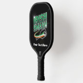 Ierse Smash Neon Gepersonaliseerde Pickleball Padd Paddle (Links)