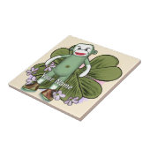 Ierse Sock Monkey Tegeltje (Zijkant)